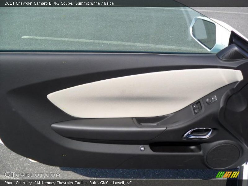Summit White / Beige 2011 Chevrolet Camaro LT/RS Coupe