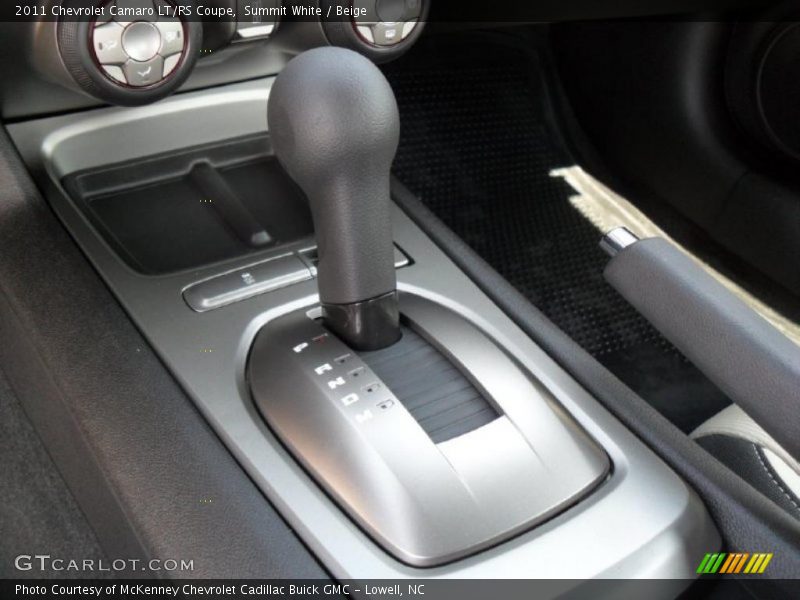 Summit White / Beige 2011 Chevrolet Camaro LT/RS Coupe