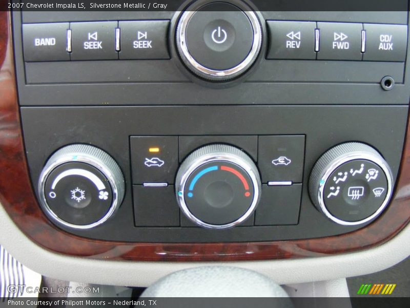 Silverstone Metallic / Gray 2007 Chevrolet Impala LS