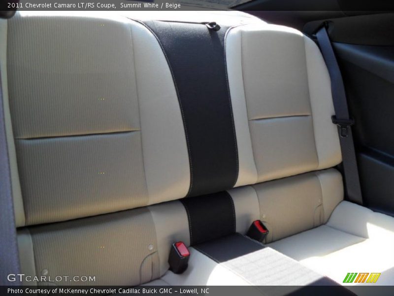 Summit White / Beige 2011 Chevrolet Camaro LT/RS Coupe