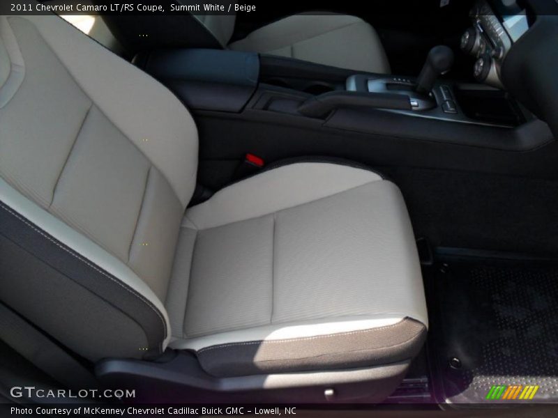Summit White / Beige 2011 Chevrolet Camaro LT/RS Coupe