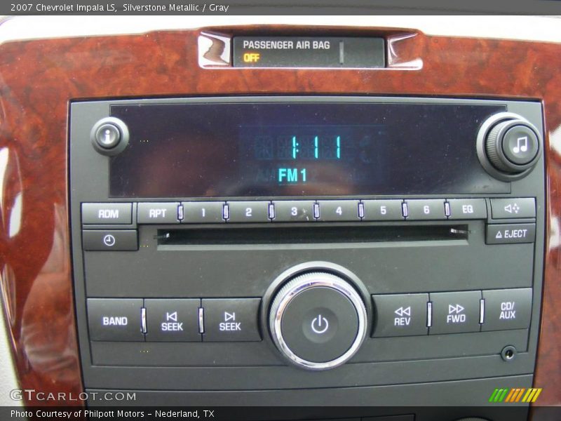 Silverstone Metallic / Gray 2007 Chevrolet Impala LS