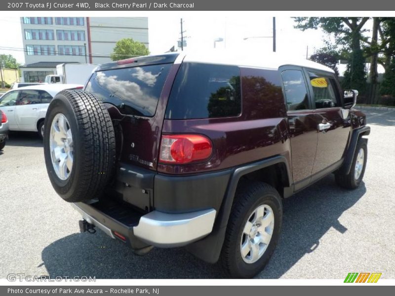 Black Cherry Pearl / Dark Charcoal 2007 Toyota FJ Cruiser 4WD