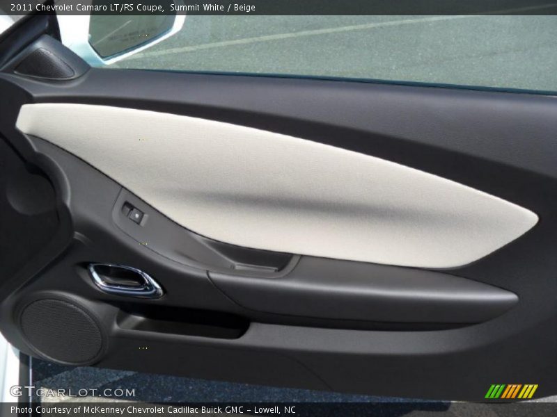 Summit White / Beige 2011 Chevrolet Camaro LT/RS Coupe