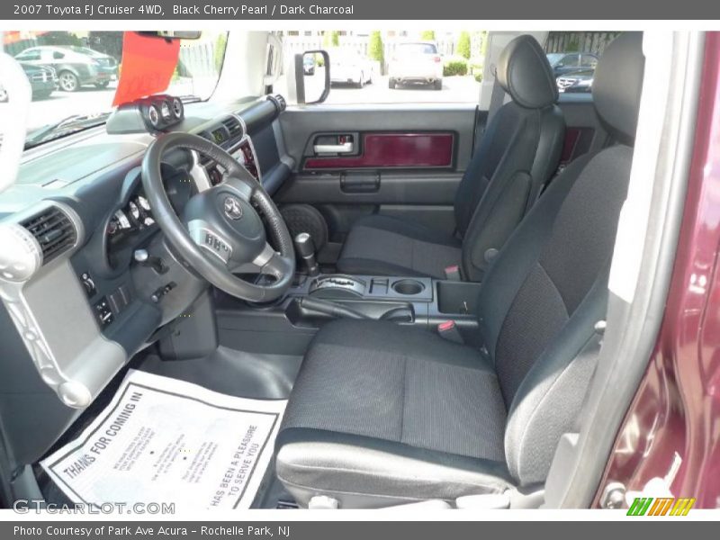 Black Cherry Pearl / Dark Charcoal 2007 Toyota FJ Cruiser 4WD
