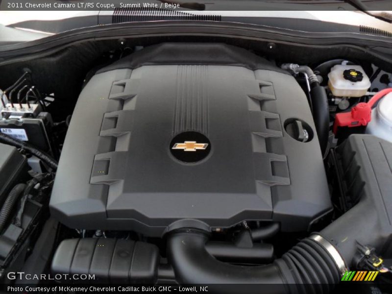 Summit White / Beige 2011 Chevrolet Camaro LT/RS Coupe