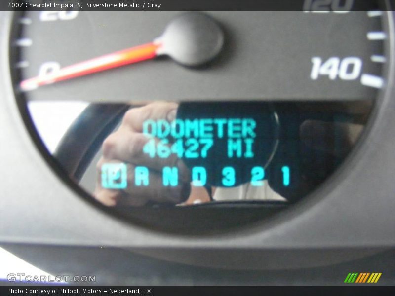 Silverstone Metallic / Gray 2007 Chevrolet Impala LS