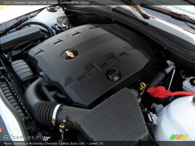 Summit White / Beige 2011 Chevrolet Camaro LT/RS Coupe