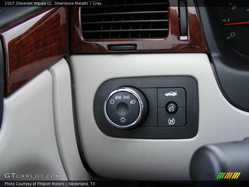 Silverstone Metallic / Gray 2007 Chevrolet Impala LS
