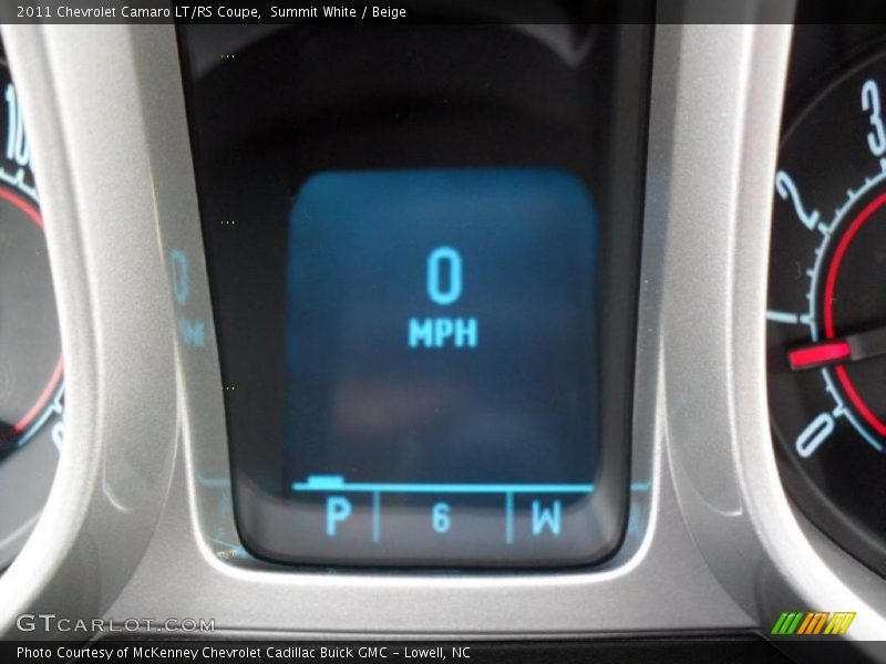Summit White / Beige 2011 Chevrolet Camaro LT/RS Coupe