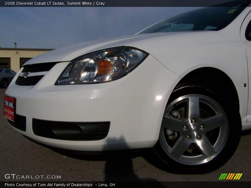 Summit White / Gray 2008 Chevrolet Cobalt LT Sedan