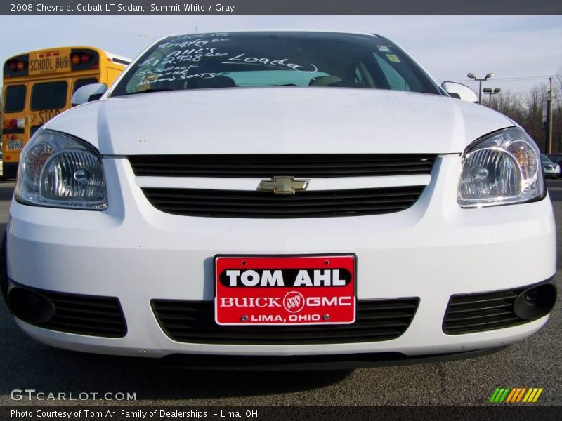 Summit White / Gray 2008 Chevrolet Cobalt LT Sedan