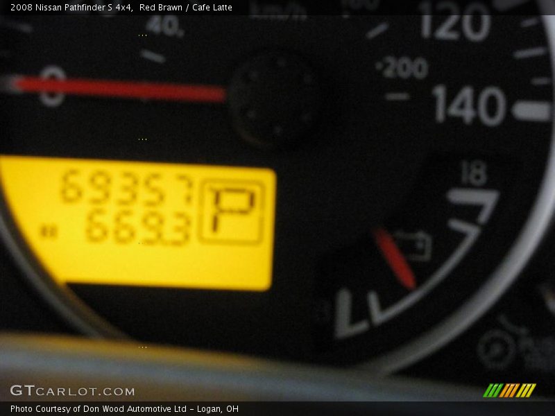 Red Brawn / Cafe Latte 2008 Nissan Pathfinder S 4x4