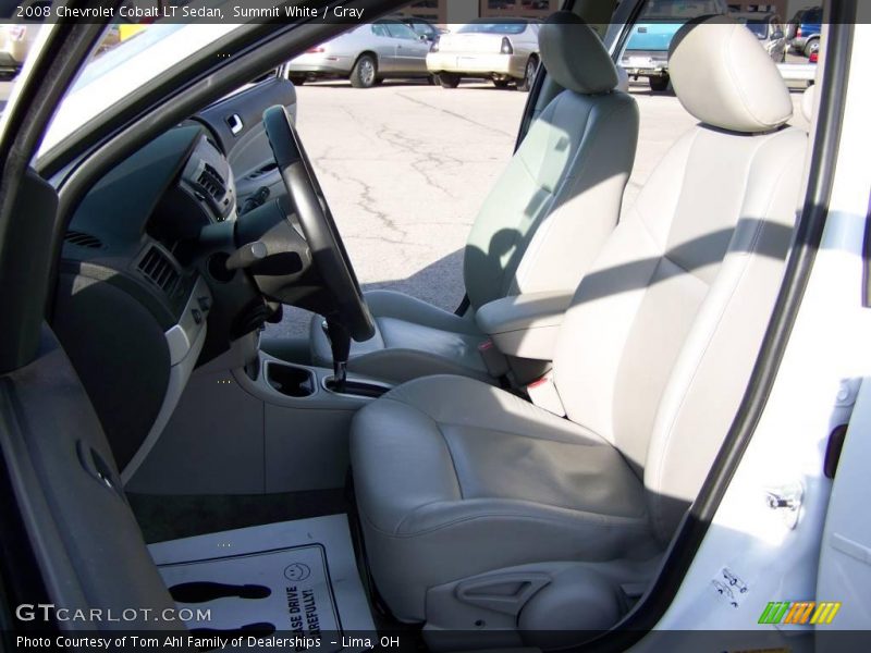 Summit White / Gray 2008 Chevrolet Cobalt LT Sedan