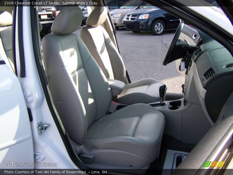 Summit White / Gray 2008 Chevrolet Cobalt LT Sedan