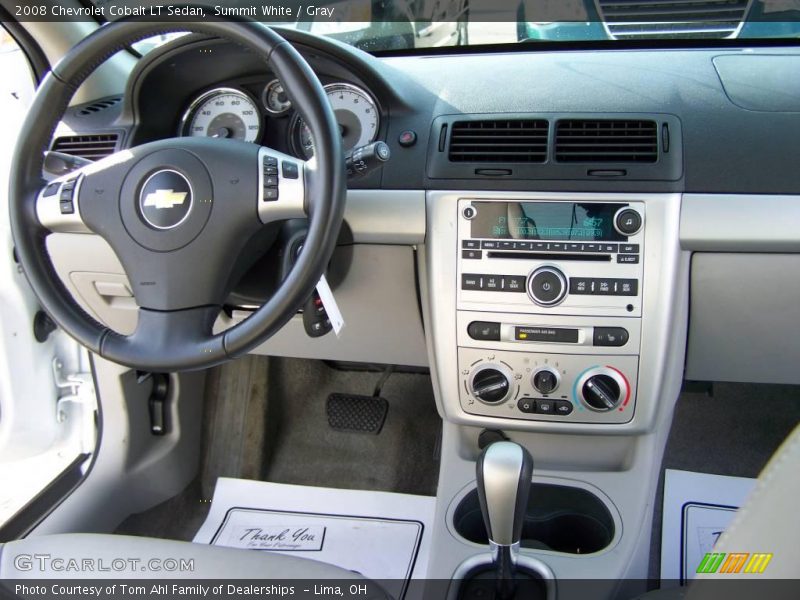 Summit White / Gray 2008 Chevrolet Cobalt LT Sedan