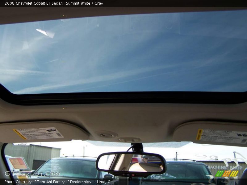 Summit White / Gray 2008 Chevrolet Cobalt LT Sedan