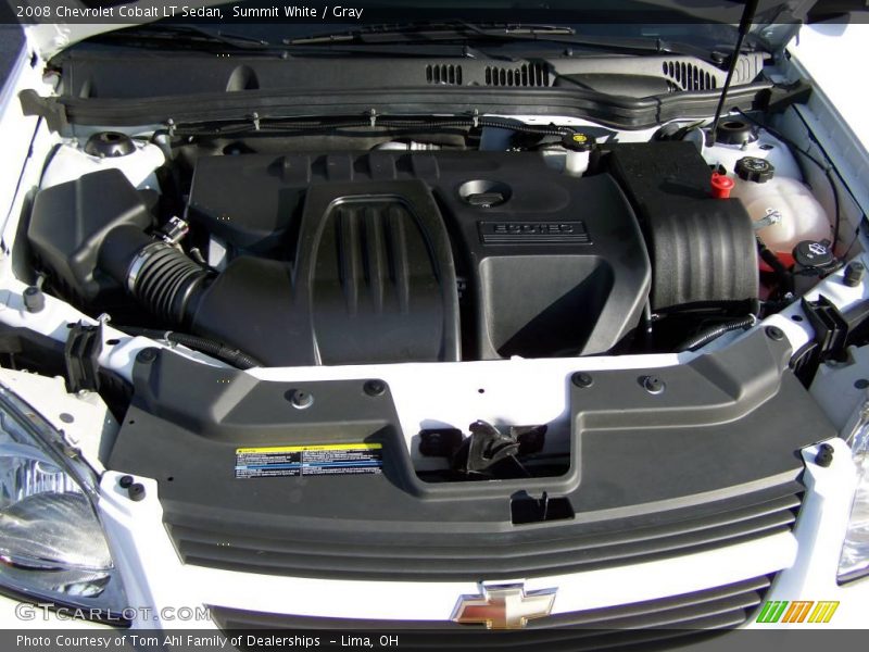 Summit White / Gray 2008 Chevrolet Cobalt LT Sedan