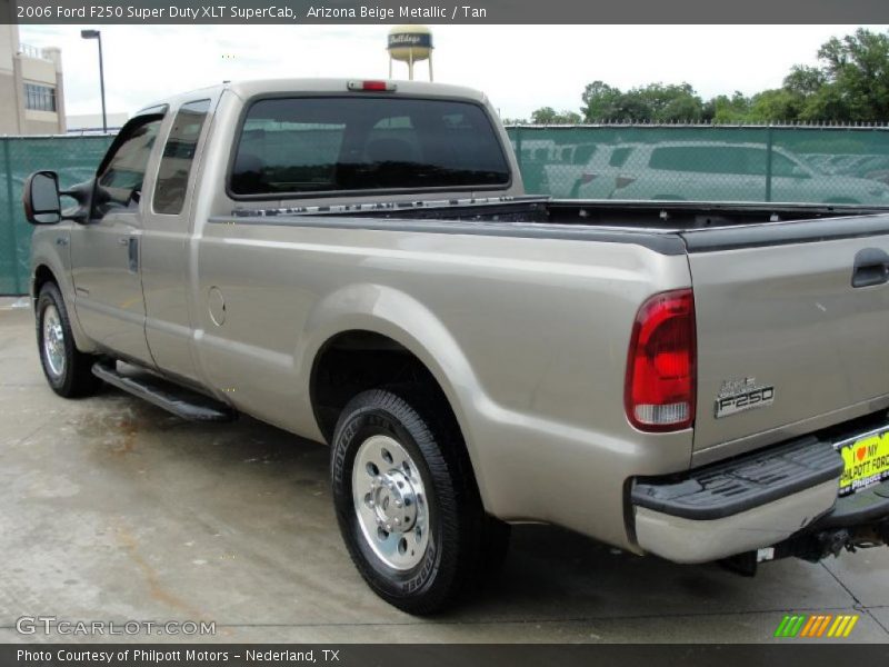 Arizona Beige Metallic / Tan 2006 Ford F250 Super Duty XLT SuperCab