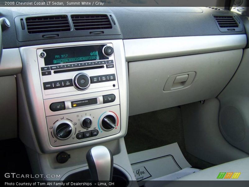 Summit White / Gray 2008 Chevrolet Cobalt LT Sedan