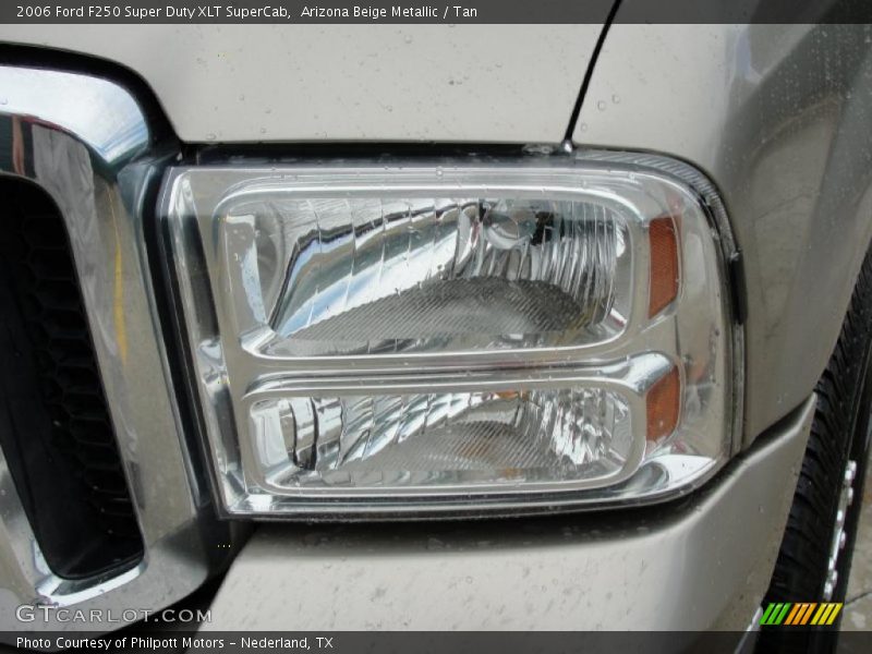 Arizona Beige Metallic / Tan 2006 Ford F250 Super Duty XLT SuperCab
