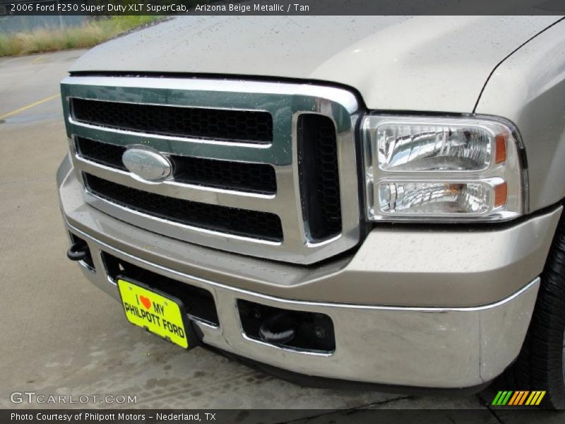 Arizona Beige Metallic / Tan 2006 Ford F250 Super Duty XLT SuperCab