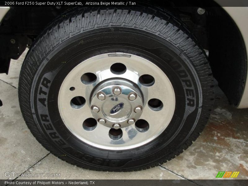 Arizona Beige Metallic / Tan 2006 Ford F250 Super Duty XLT SuperCab
