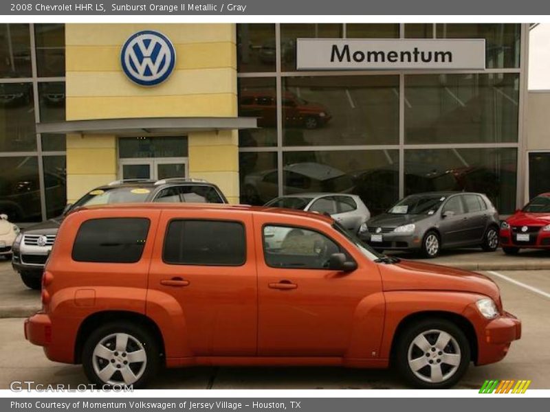 Sunburst Orange II Metallic / Gray 2008 Chevrolet HHR LS