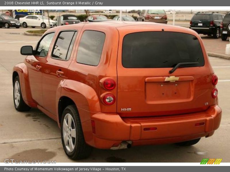 Sunburst Orange II Metallic / Gray 2008 Chevrolet HHR LS