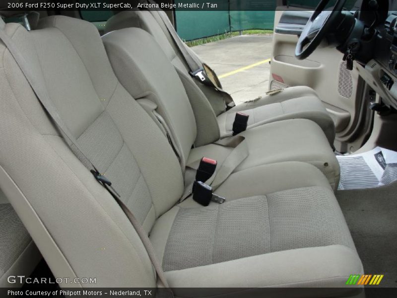 Arizona Beige Metallic / Tan 2006 Ford F250 Super Duty XLT SuperCab