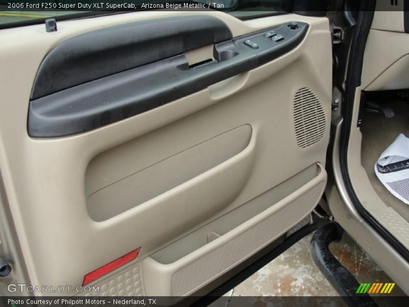 Arizona Beige Metallic / Tan 2006 Ford F250 Super Duty XLT SuperCab