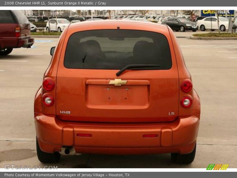 Sunburst Orange II Metallic / Gray 2008 Chevrolet HHR LS