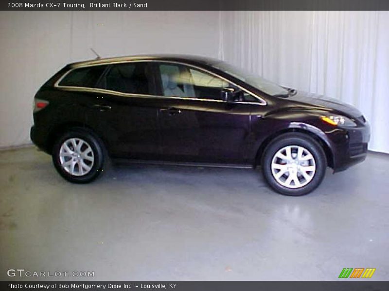 Brilliant Black / Sand 2008 Mazda CX-7 Touring