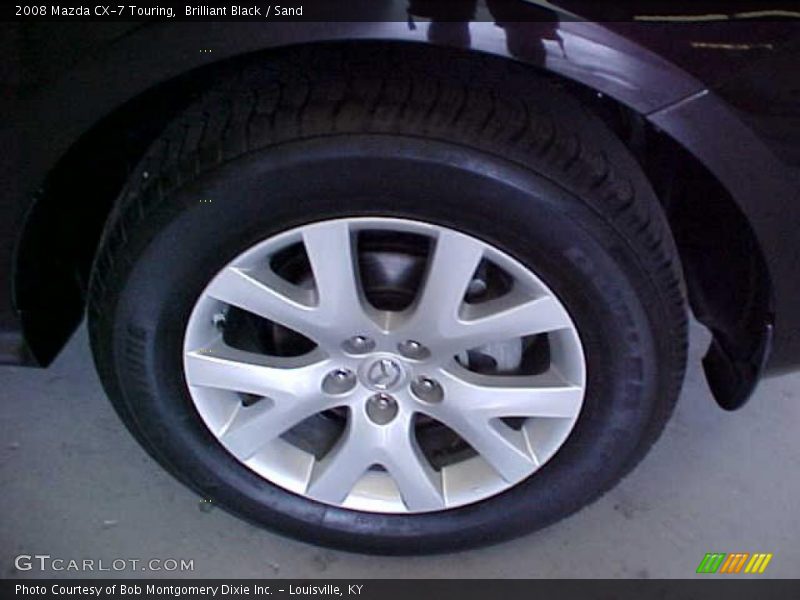 Brilliant Black / Sand 2008 Mazda CX-7 Touring