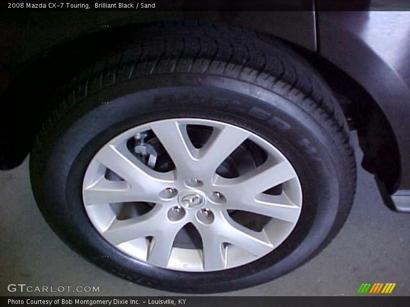 Brilliant Black / Sand 2008 Mazda CX-7 Touring