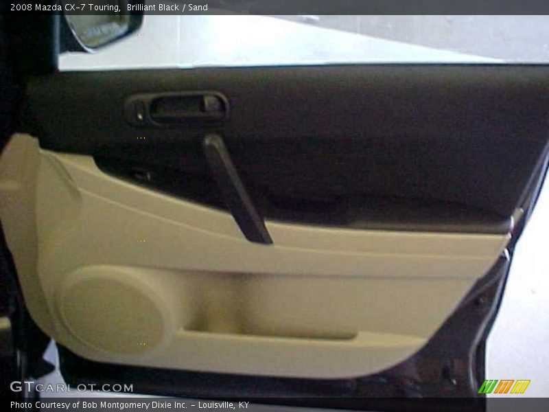 Brilliant Black / Sand 2008 Mazda CX-7 Touring