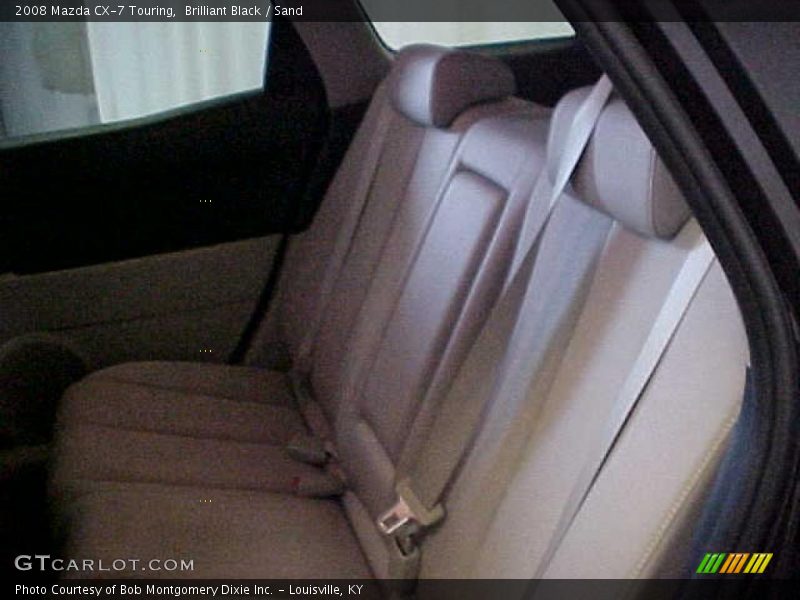 Brilliant Black / Sand 2008 Mazda CX-7 Touring