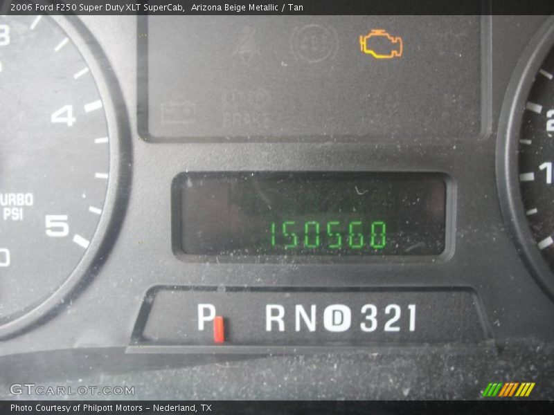 Arizona Beige Metallic / Tan 2006 Ford F250 Super Duty XLT SuperCab