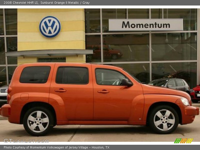 Sunburst Orange II Metallic / Gray 2008 Chevrolet HHR LS
