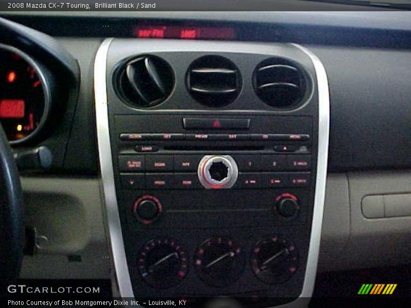 Brilliant Black / Sand 2008 Mazda CX-7 Touring