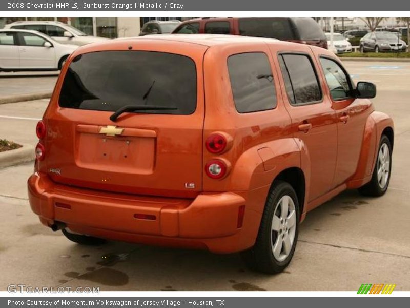 Sunburst Orange II Metallic / Gray 2008 Chevrolet HHR LS