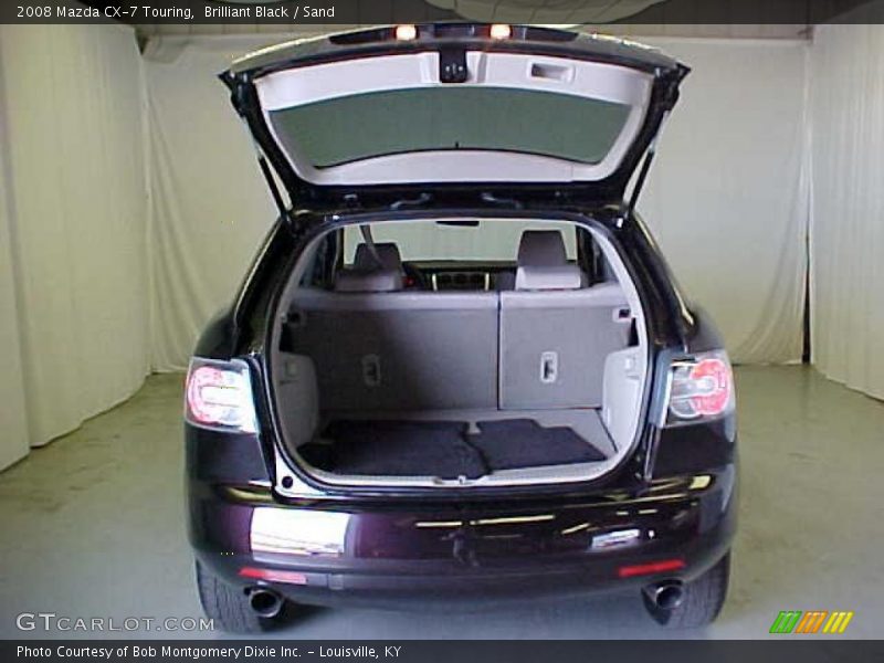Brilliant Black / Sand 2008 Mazda CX-7 Touring