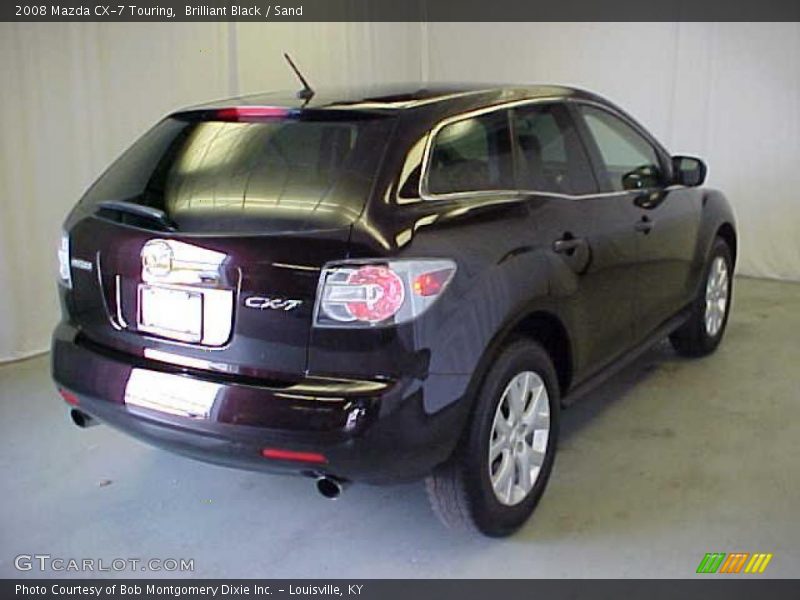 Brilliant Black / Sand 2008 Mazda CX-7 Touring