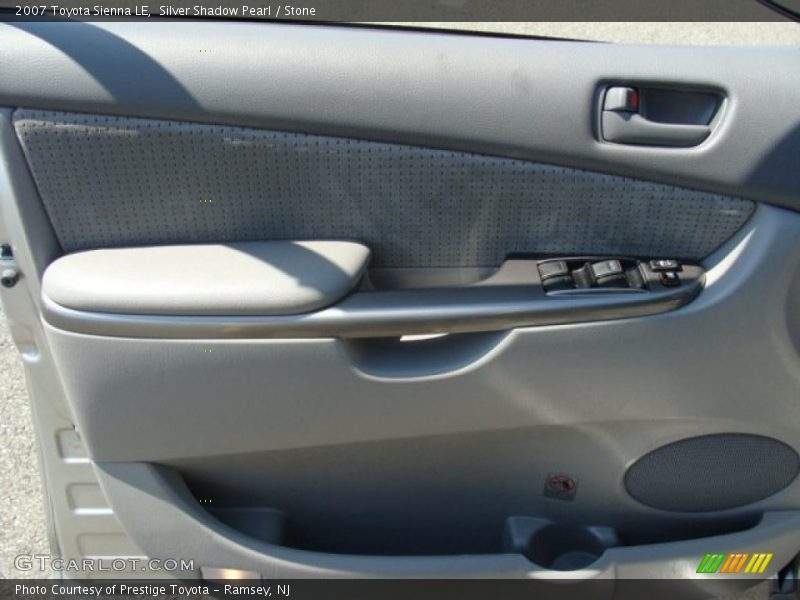 Silver Shadow Pearl / Stone 2007 Toyota Sienna LE