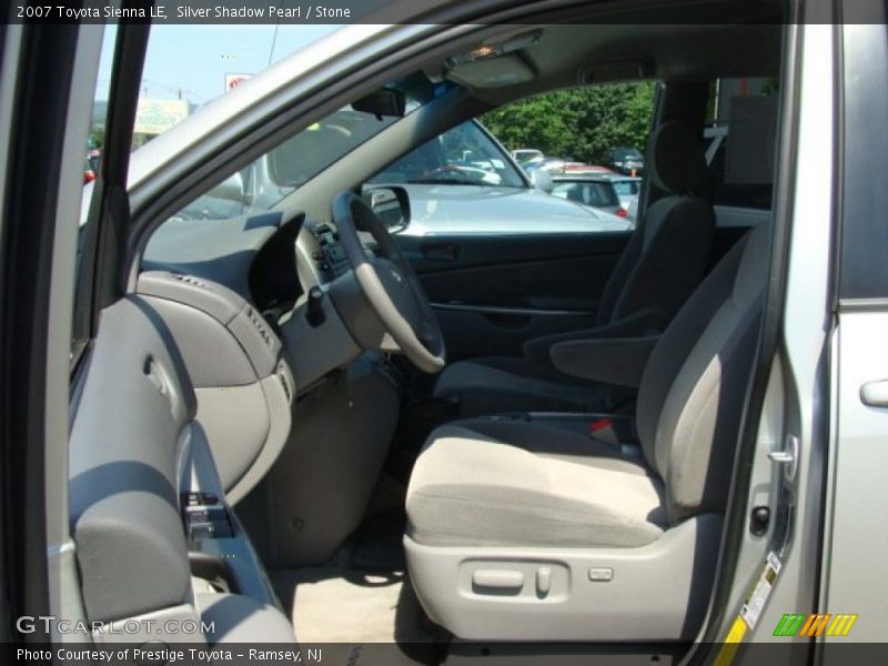 Silver Shadow Pearl / Stone 2007 Toyota Sienna LE