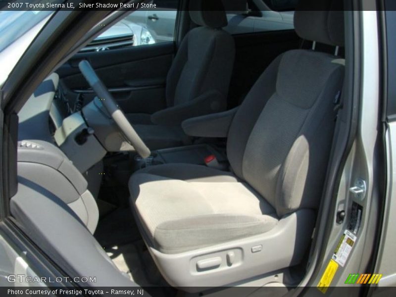 Silver Shadow Pearl / Stone 2007 Toyota Sienna LE