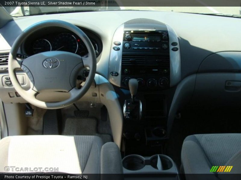Silver Shadow Pearl / Stone 2007 Toyota Sienna LE