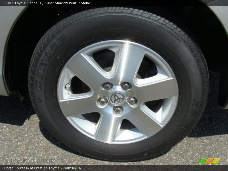Silver Shadow Pearl / Stone 2007 Toyota Sienna LE