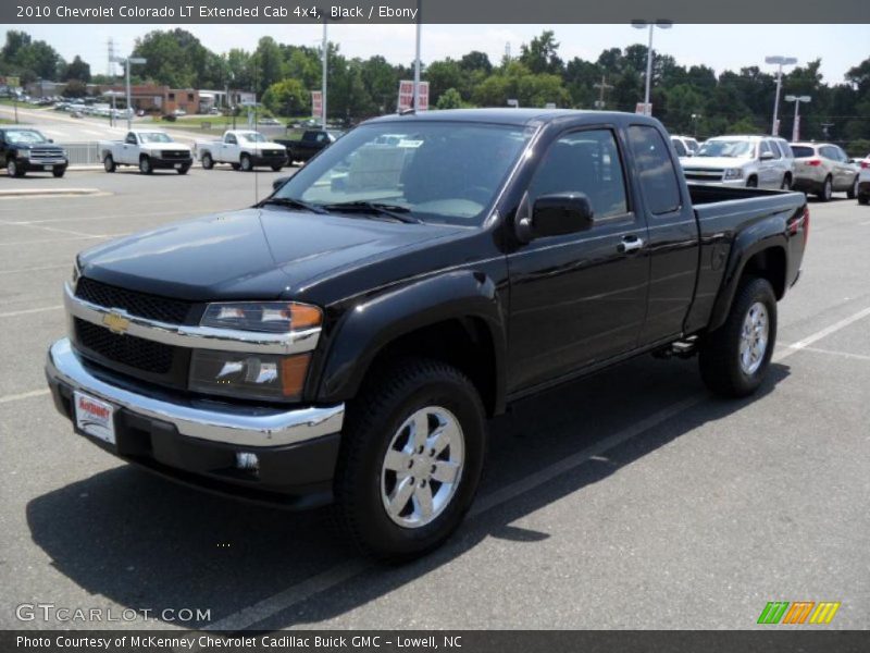 Black / Ebony 2010 Chevrolet Colorado LT Extended Cab 4x4