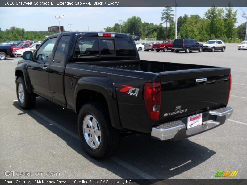 Black / Ebony 2010 Chevrolet Colorado LT Extended Cab 4x4